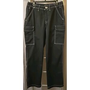 TRUE RELIGION‎ Jet Black Cargo Pants - Men's Size 31 / 34x31 NWT